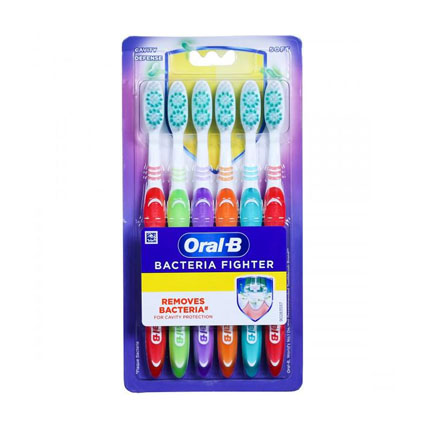 Oral-B Tooth Brush Soft Bacteria Fighter